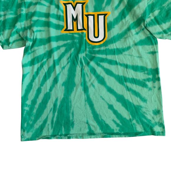 Port Company Methodist University Men's Size XL Short Sleeve Tie Dye T-Shirt - Picture 9 of 14
